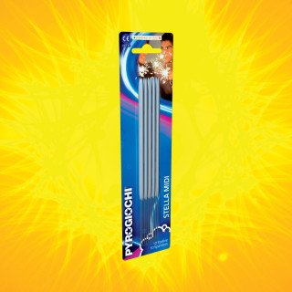 18cm Stella Midi Sprk (pk of 10)-41113 pk 24/10