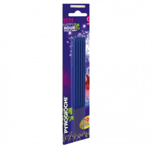 15.5cm Bright Blue Sprk (pk of 10)-41123 pk 12/10