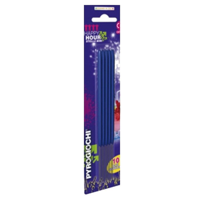 15.5cm Bright Blue Sprk (pk of 10)-41123 pk 12/10