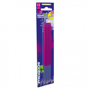 15.5cm Bright Pink Sprk (pk of 10)-41138 pk 12/10