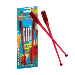 2 x Swizzle Sticks 4 Ice Fountains-41219 pk 25/1