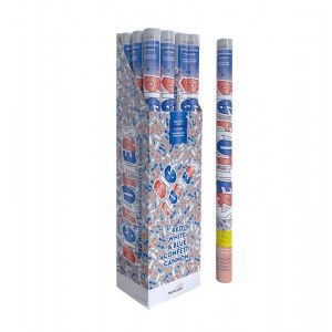 80cm Big Flutter Rd, Wh, Bl Conf Can-92880 pk 12/1