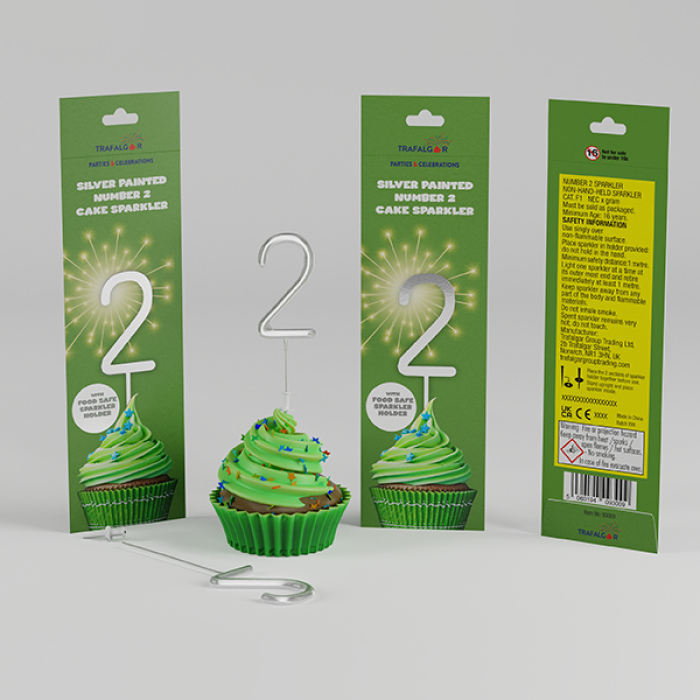 Number 2 Sparkler - 93009 pk 12/1