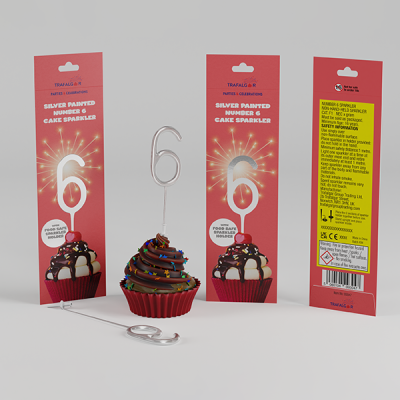 Number 6 Sparkler - 93047 pk 12/1
