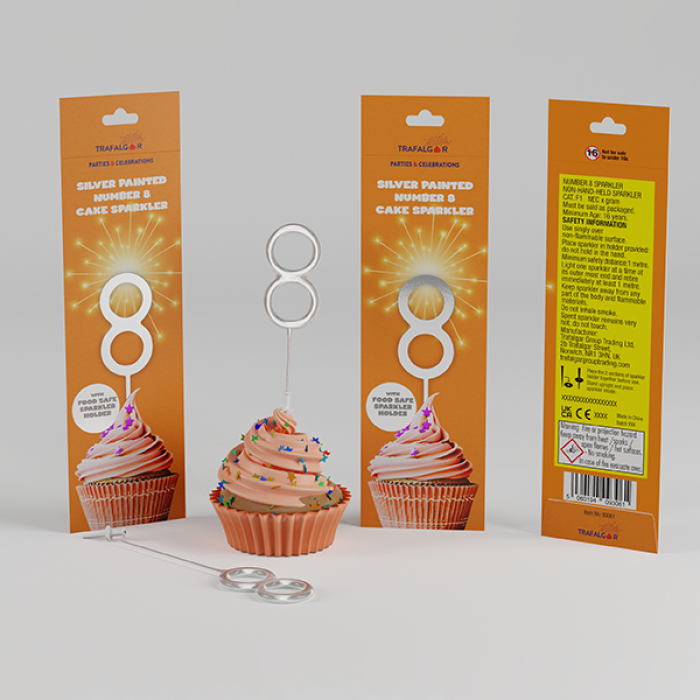 Number 8 Sparkler - 93061 pk 24/1