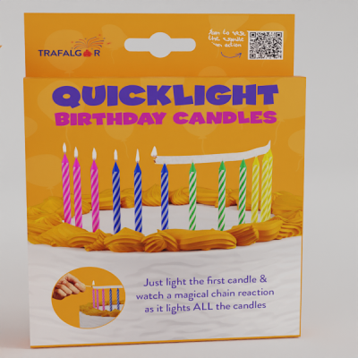 Quick Light Candles-93214 pk 24/1