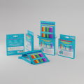 Quick Light Candles-Coloured Flame-93221 pk 24/1
