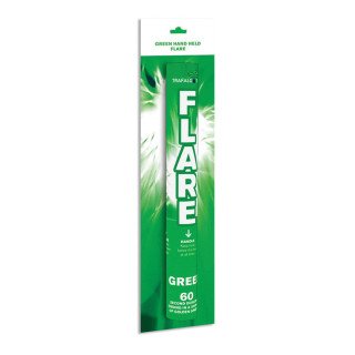 Handheld Col Fountain Flare-Green-BF001G pk 12/1