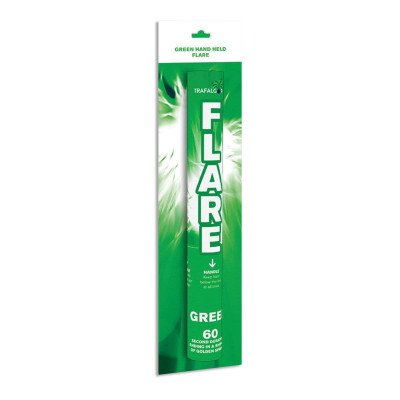 Handheld Col Fountain Flare-Green-BF001G pk 12/1