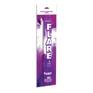 Handheld Col Fountain Flare-Purple-BF001V pk 12/1