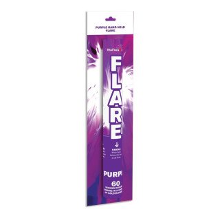 Handheld Col Fountain Flare-Purple-BF001V pk 12/1