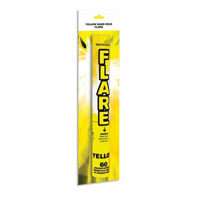 Handheld Col Fountain Flare-Yellw-BF001Y pk 12/1