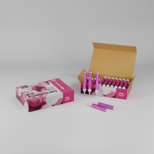36 x Ice Fountains-Pink Wrap-IC1203 pk 12/36