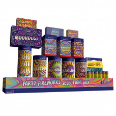 Party Fireworks Selection Box-PSB001UK pk 10/1