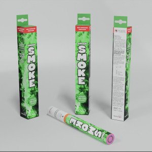 Handheld Daytime Col Smoke-Green-RPS001G pk 18/1