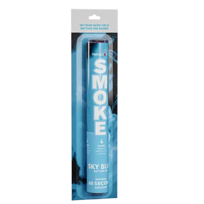 Handheld Daytime Col Smoke-Sky-Blue-RPS001SB pk 12/1