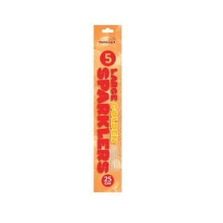 25cm Large Sprk (pk of 5)-SP0210 pk 2/72/5