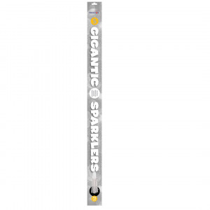 70cm Silver Dipped Sprk (pk of 5)-SP0427 pk 2/24/5